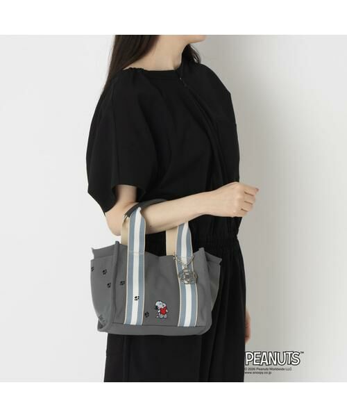 CLATHAS / クレイサス トートバッグ | クレイサス CLATHAS SNOOPYキャンバス 2wayトートバッグ（小） | 詳細25