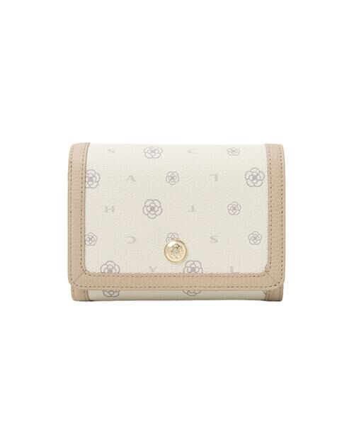 CLATHAS / クレイサス 財布・コインケース・マネークリップ | クレイサス CLATHAS ミカ 二つ折り財布（ベージュ）