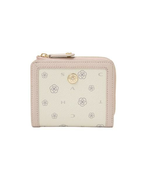 CLATHAS / クレイサス 財布・コインケース・マネークリップ | クレイサス CLATHAS ミカ 外Lファスナー二つ折り財布（ピンク）