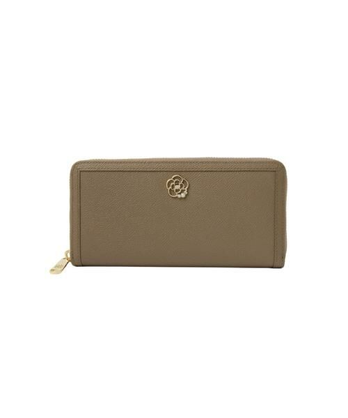 CLATHAS / クレイサス 財布・コインケース・マネークリップ | クレイサス CLATHAS リア ラウンド長財布（グレージュ）