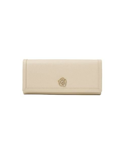 CLATHAS / クレイサス 財布・コインケース・マネークリップ | クレイサス CLATHAS リア かぶせ長財布（アイボリー）