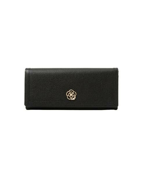 CLATHAS / クレイサス 財布・コインケース・マネークリップ | クレイサス CLATHAS リア かぶせ長財布（ブラック）