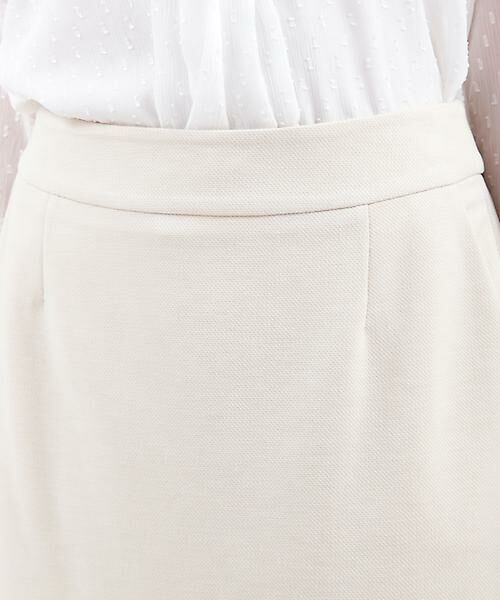 INED CLARO / イネドクラロ ミニ・ひざ丈スカート | 《WEB限定大きいサイズ》ウォッシャブルタイトスカート | 詳細4