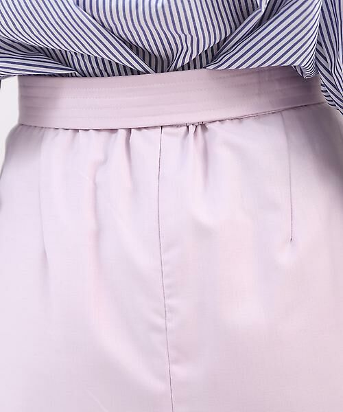INED CLARO / イネドクラロ ミニ・ひざ丈スカート | ベルト付きペンシルタイトスカート | 詳細5