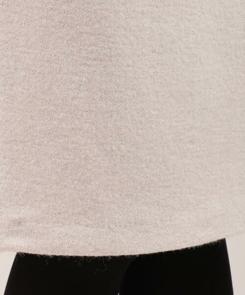INED CLARO / イネドクラロ ミニ・ひざ丈スカート | ウール鹿の子圧縮サイドボタンスカート | 詳細7