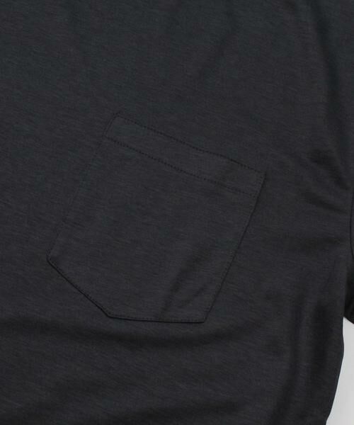 INED CLARO / イネドクラロ Tシャツ | 《musee》ワイドシルエットポケットTシャツ《接触冷感》 | 詳細3