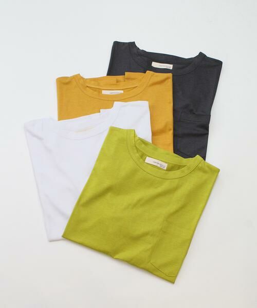 INED CLARO / イネドクラロ Tシャツ | 《musee》ワイドシルエットポケットTシャツ《接触冷感》 | 詳細6