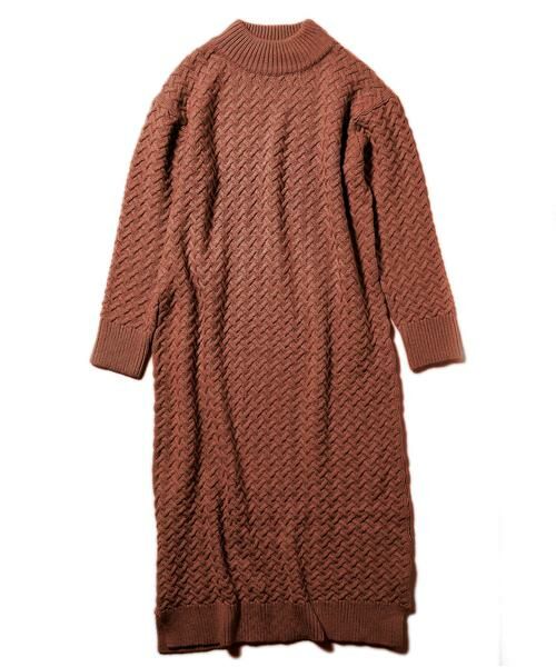 セール Musee バスケットニットワンピース ミニ丈 ひざ丈ワンピース Clear Impression クリアインプレッション ファッション通販 タカシマヤファッションスクエア