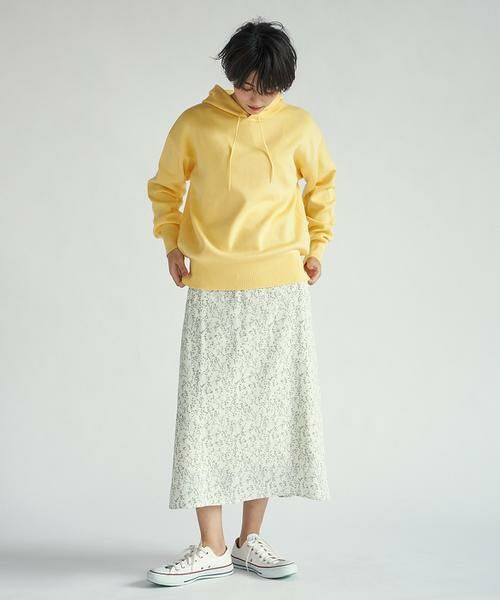 INED CLARO / イネドクラロ ミニ・ひざ丈スカート | 《musee》ボタニカルプリントナロースカート | 詳細8