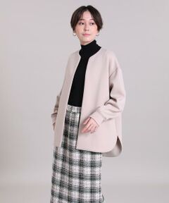 ＊＊INED CLARO / イネドクラロ その他アウター | ダンボールノーカラーコート