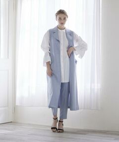 ＊＊INED CLARO / イネドクラロ ミニ丈・ひざ丈ワンピース | エステルストレッチジレワンピース