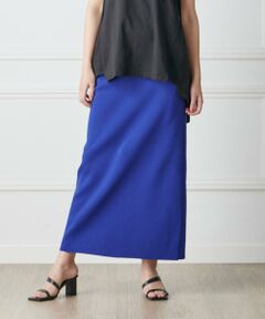 ＊＊INED CLARO / イネドクラロ ミニ・ひざ丈スカート | 2WAYスポンジニットタイトスカート