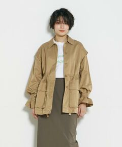 ＊＊INED CLARO / イネドクラロ ミリタリージャケット・コート | 2WAYミリタリージャケット