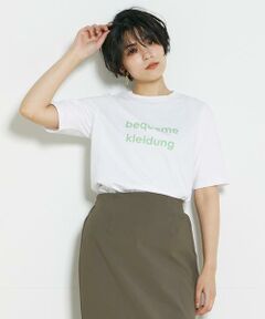 カラープリントTシャツ