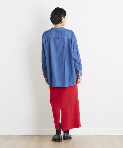 INED CLARO / イネドクラロ ロング・マキシ丈スカート | Iラインニットスカート | 詳細5
