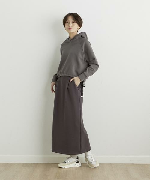 INED CLARO / イネドクラロ ミニ・ひざ丈スカート | ボンバーヒートIラインスカート | 詳細5