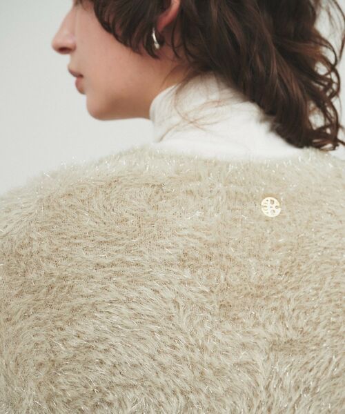 cloenc / クロエンス カーディガン・ボレロ | 【手洗い可】ラメシャギーニットカーデガン | 詳細16