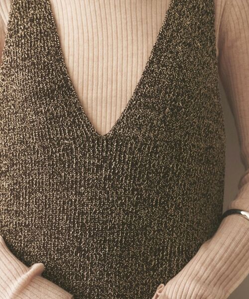 cloenc / クロエンス ロング・マキシ丈ワンピース | ローゲージラメニットワンピース | 詳細17