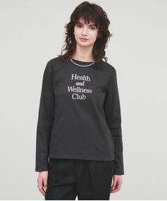 cloenc / クロエンス Tシャツ | 【手洗い可】箔プリントロゴTシャツ