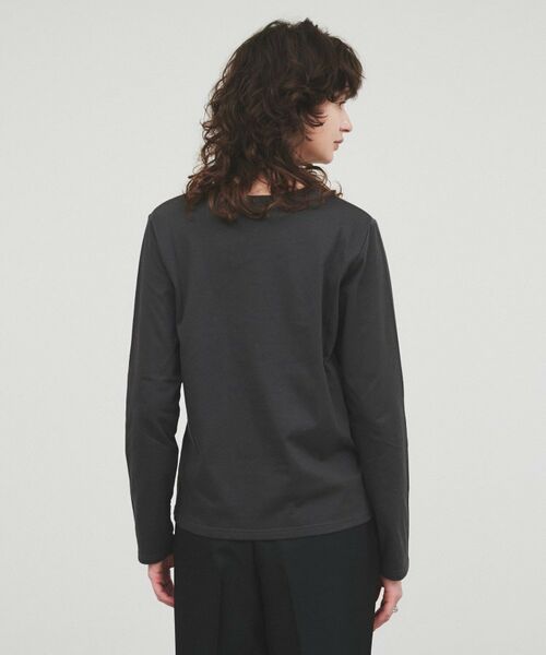 cloenc / クロエンス Tシャツ | 【手洗い可】箔プリントロゴTシャツ | 詳細11