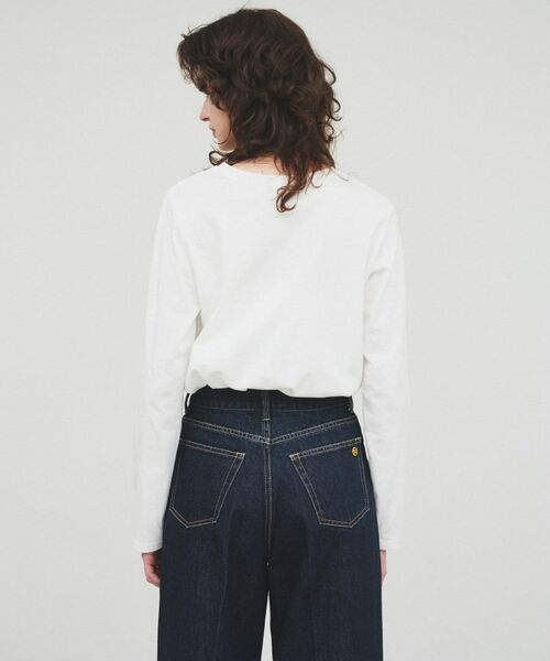 cloenc / クロエンス Tシャツ | 【手洗い可】箔プリントロゴTシャツ | 詳細3