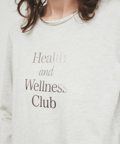 cloenc / クロエンス Tシャツ | 【手洗い可】箔プリントロゴTシャツ | 詳細9