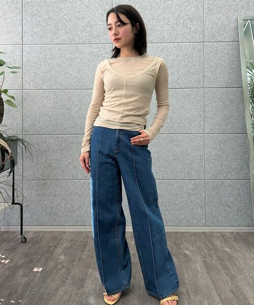 cloenc / クロエンス その他トップス | 【手洗い可】シアーレイヤードプルオーバー | 詳細22