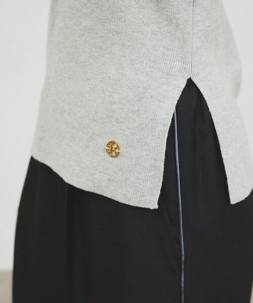 cloenc / クロエンス ニット・セーター | 【手洗い可】ポイントカラーニットプルオーバー | 詳細13