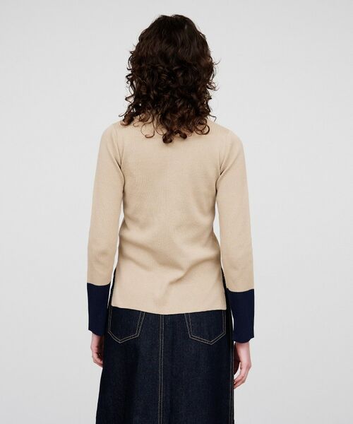 cloenc / クロエンス ニット・セーター | 【手洗い可】ポイントカラーニットプルオーバー | 詳細7