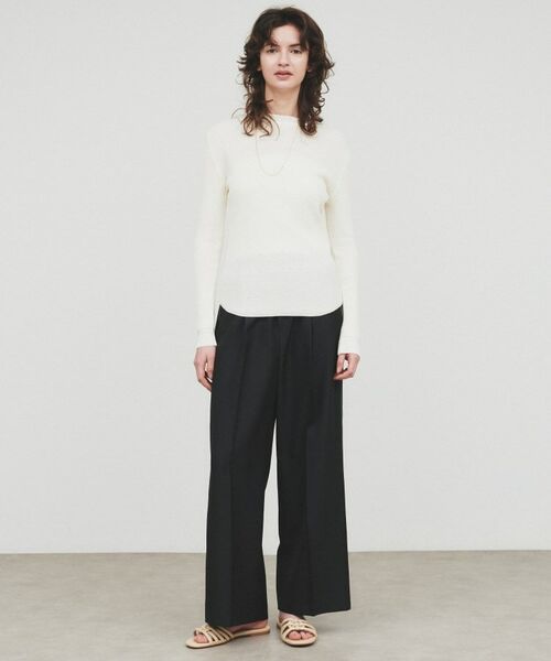cloenc / クロエンス カットソー | 【手洗い可】サーマルニットプルオーバー | 詳細1