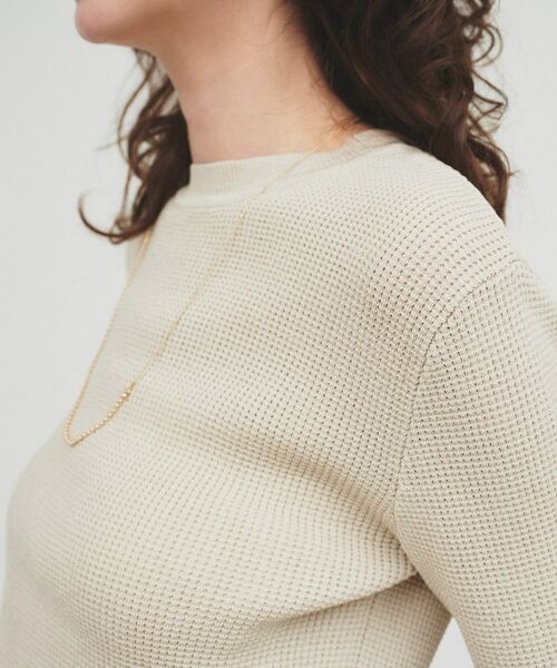 cloenc / クロエンス カットソー | 【手洗い可】サーマルニットプルオーバー | 詳細10