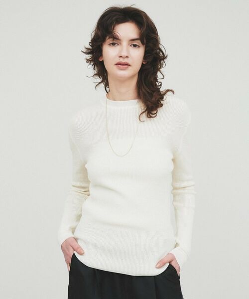 cloenc / クロエンス カットソー | 【手洗い可】サーマルニットプルオーバー | 詳細2