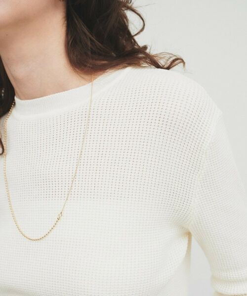 cloenc / クロエンス カットソー | 【手洗い可】サーマルニットプルオーバー | 詳細4