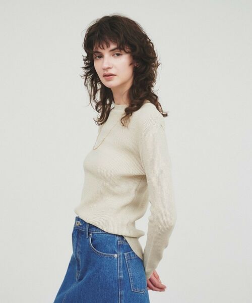 cloenc / クロエンス カットソー | 【手洗い可】サーマルニットプルオーバー | 詳細8