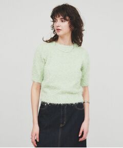 cloenc / クロエンス ニット・セーター | 【手洗い可】フェザーラメニットプルオーバー