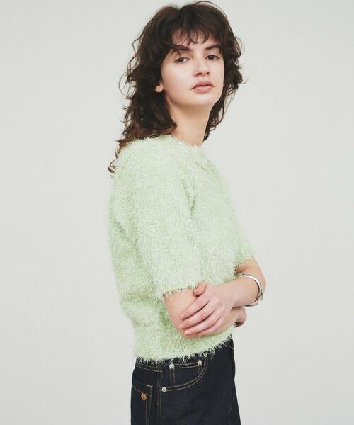 cloenc / クロエンス ニット・セーター | 【手洗い可】フェザーラメニットプルオーバー | 詳細24