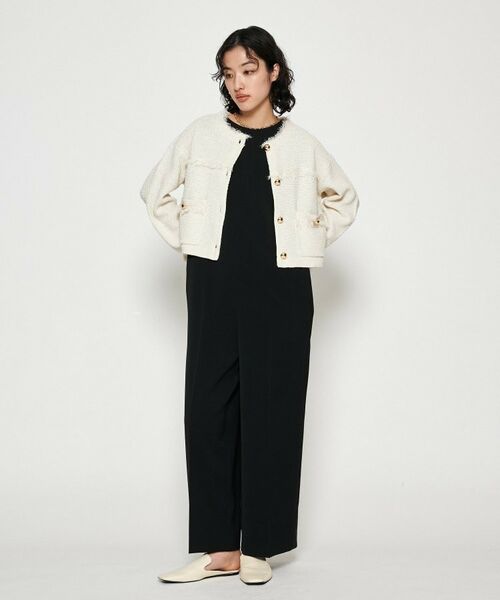 cloenc / クロエンス カーディガン・ボレロ | 【手洗い可】ツイードニットカーディガン | 詳細14