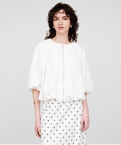 cloenc / クロエンス レザーブルゾン・ジャケット | 【手洗い可】バルーンショートブルゾン