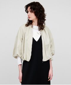 cloenc / クロエンス レザーブルゾン・ジャケット | 【手洗い可】バルーンショートブルゾン