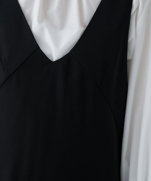 cloenc / クロエンス ロング・マキシ丈ワンピース | 【手洗い可】Vネックフレアワンピース | 詳細17