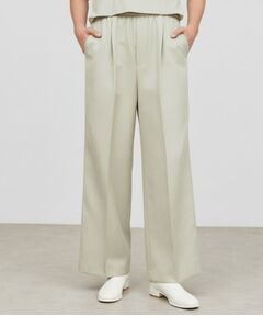 cloenc / クロエンス パンツ | 【セットアップ／手洗い可】イージータックワイドパンツ