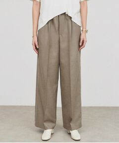 cloenc / クロエンス パンツ | 【セットアップ／手洗い可】イージータックワイドパンツ
