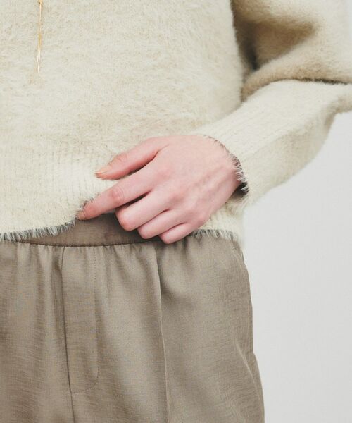 cloenc / クロエンス ショート・ハーフ・半端丈パンツ | 【セットアップ／手洗い可】イージータックテーパードパンツ | 詳細11