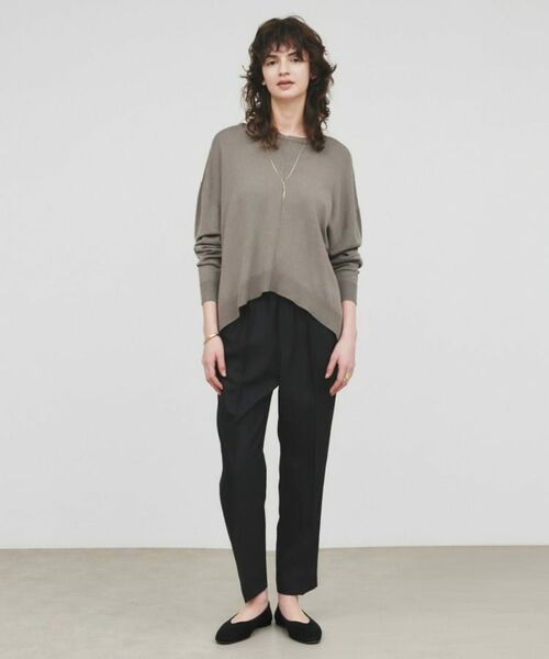 cloenc / クロエンス ショート・ハーフ・半端丈パンツ | 【セットアップ／手洗い可】イージータックテーパードパンツ | 詳細16