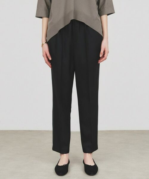 cloenc / クロエンス ショート・ハーフ・半端丈パンツ | 【セットアップ／手洗い可】イージータックテーパードパンツ | 詳細19