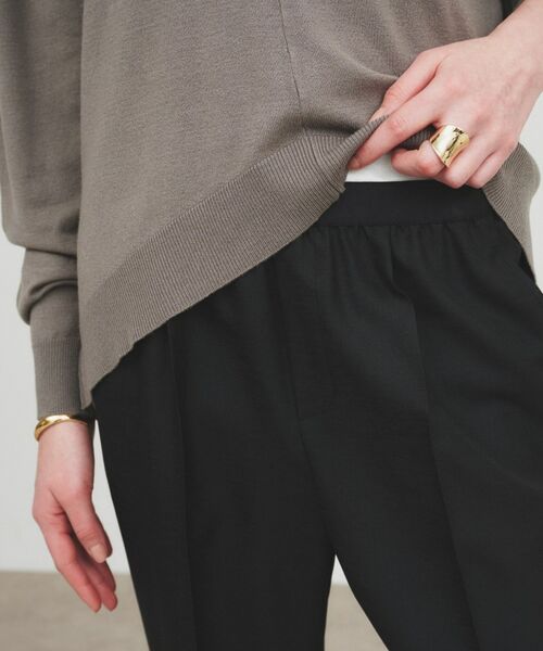 cloenc / クロエンス ショート・ハーフ・半端丈パンツ | 【セットアップ／手洗い可】イージータックテーパードパンツ | 詳細24