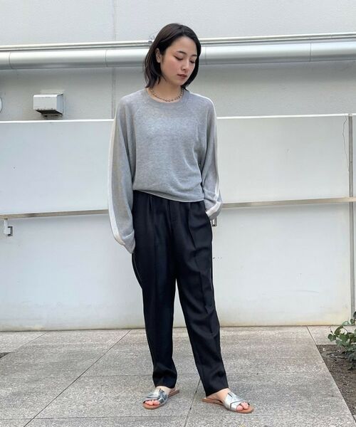 cloenc / クロエンス ショート・ハーフ・半端丈パンツ | 【セットアップ／手洗い可】イージータックテーパードパンツ | 詳細27