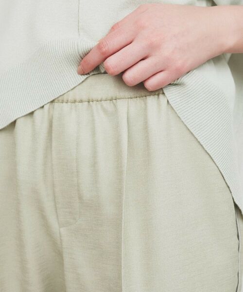 cloenc / クロエンス ショート・ハーフ・半端丈パンツ | 【セットアップ／手洗い可】イージータックテーパードパンツ | 詳細30