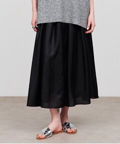 cloenc / クロエンス ロング・マキシ丈スカート | 【手洗い可】タックフレアスカート