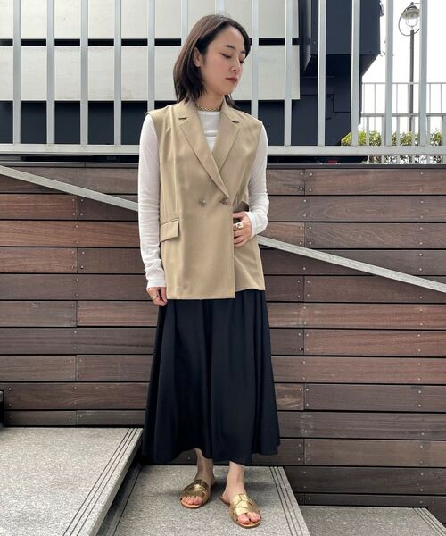 cloenc / クロエンス ロング・マキシ丈スカート | 【手洗い可】タックフレアスカート | 詳細15